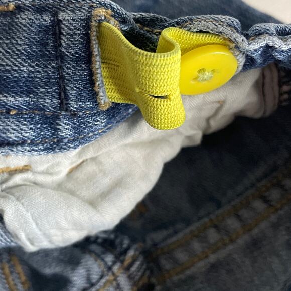 Crewcuts Cowgirl Cut Off Cuffed Hem Jean Shorts Blue Denim Size 2 2T - Picture 5 of 6